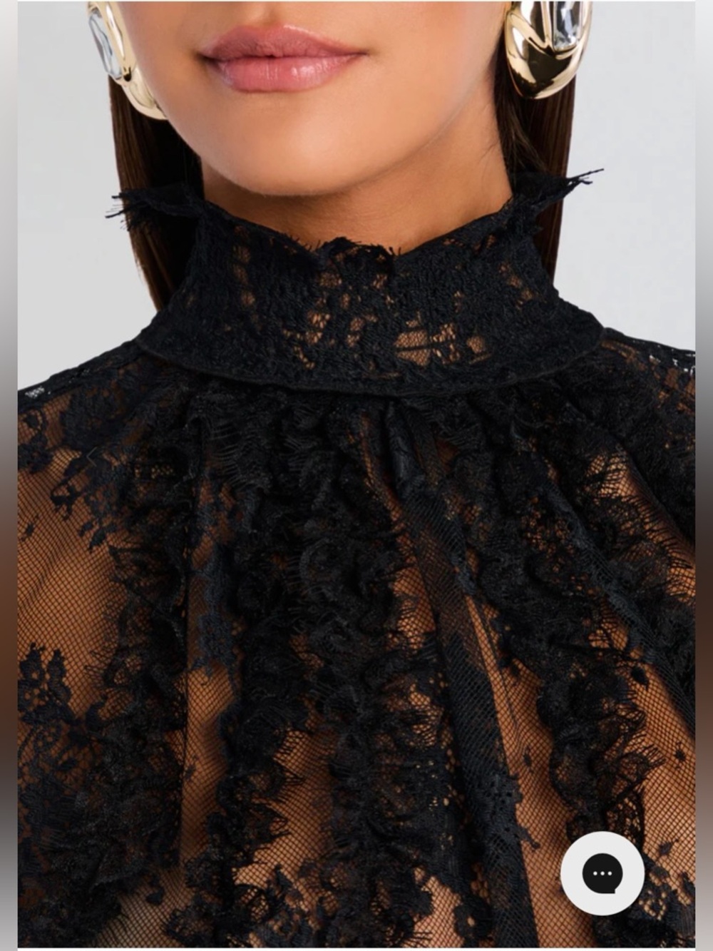NWT RETROFÊTE YSOLDE LACE DRESS size S - Picture 2 of 16